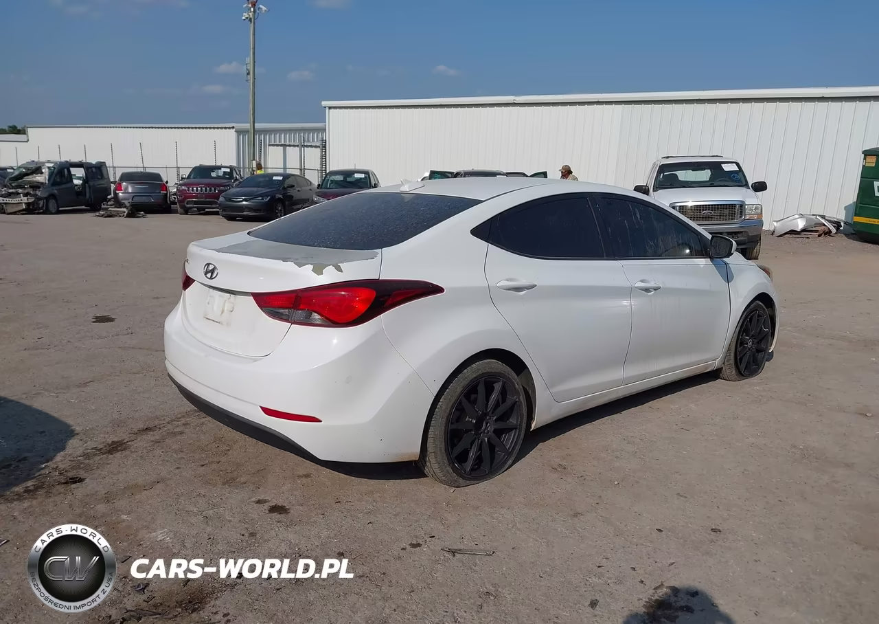 2016 Hyundai Elantra Se VIN:5NPDH4AE2GH678175 - 4