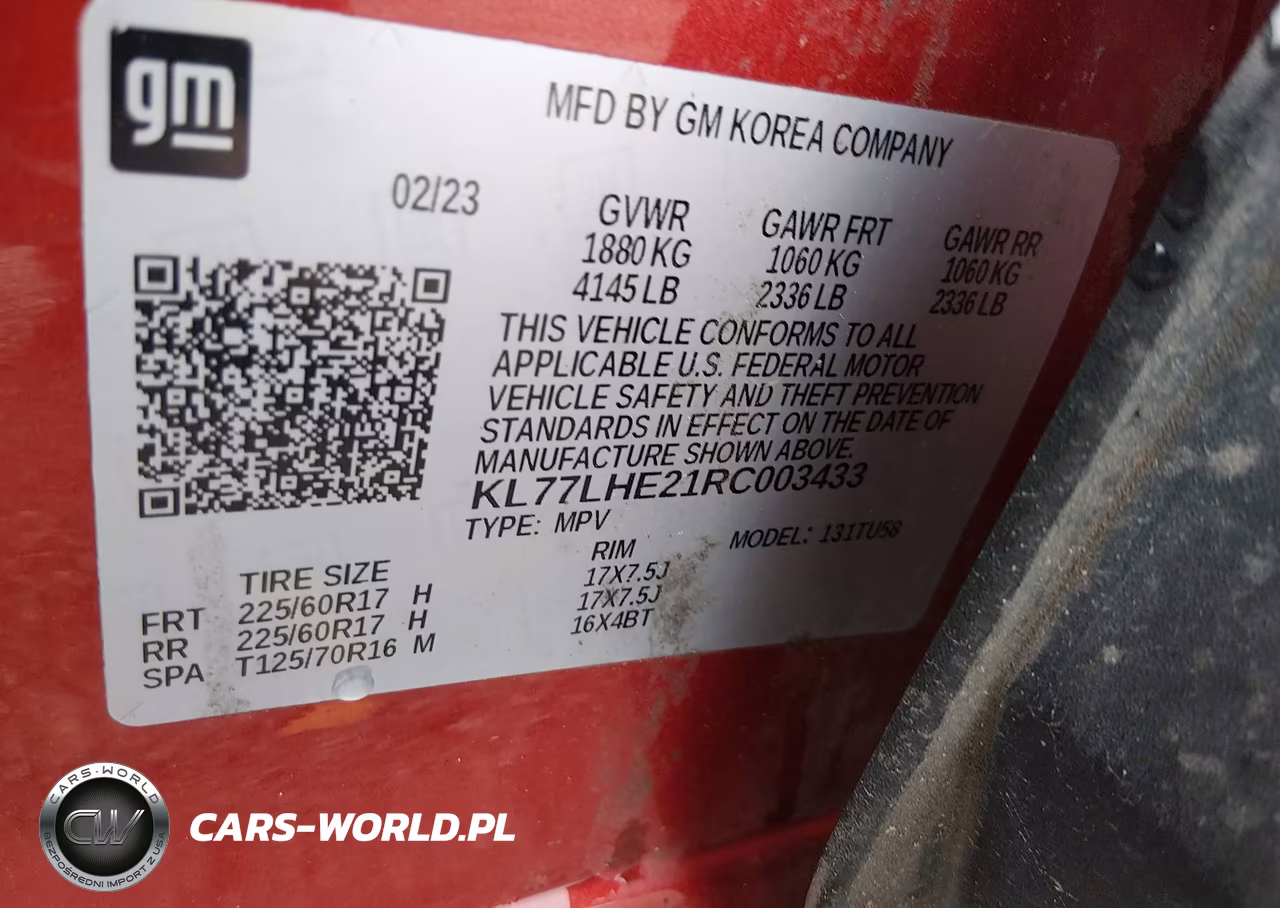 2024 Chevrolet Trax Fwd Lt VIN:KL77LHE21RC003433 - 9
