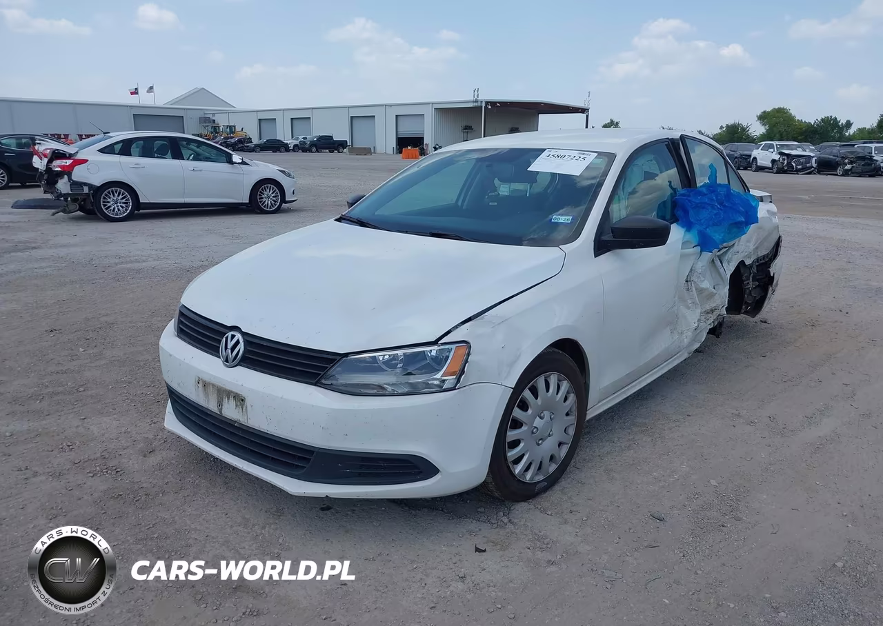 2011 Volkswagen Jetta 2.0L S VIN:3VW2K7AJ6BM324036 - 2