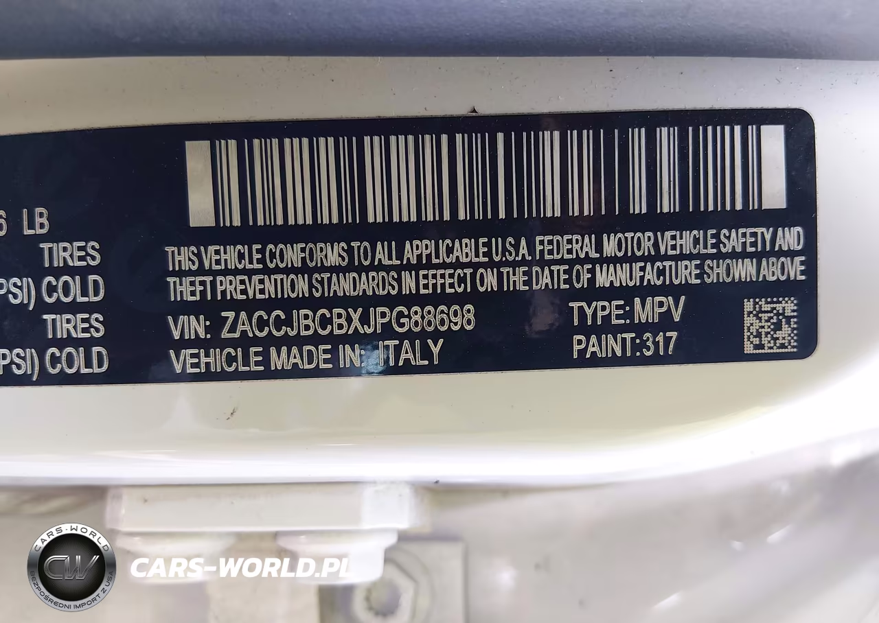 2018 Jeep Renegade Trailhawk 4X4 VIN:ZACCJBCBXJPG88698 - 9