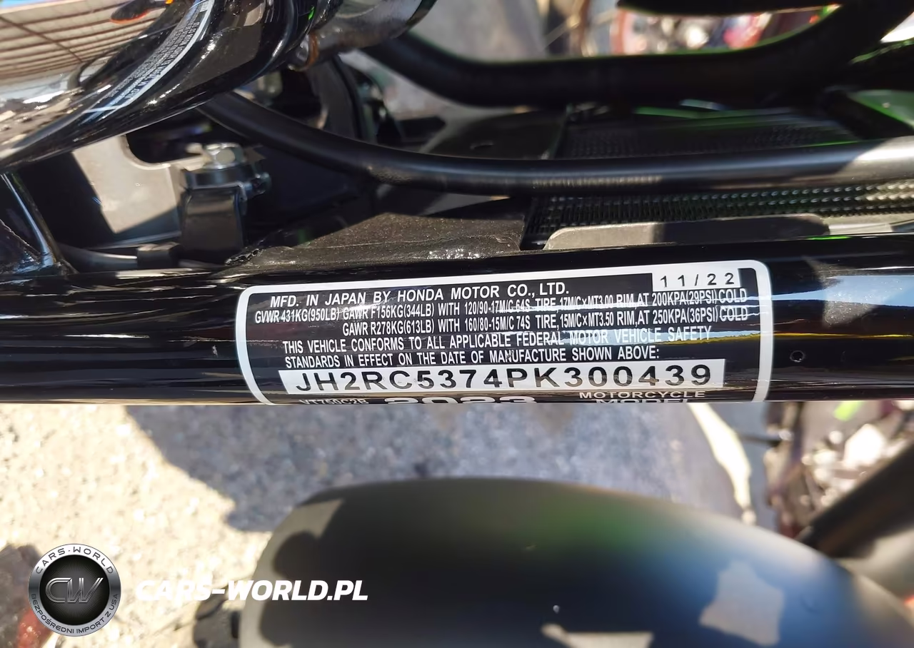 2023 Honda Vt750 C2B VIN:JH2RC5374PK300439 - 10