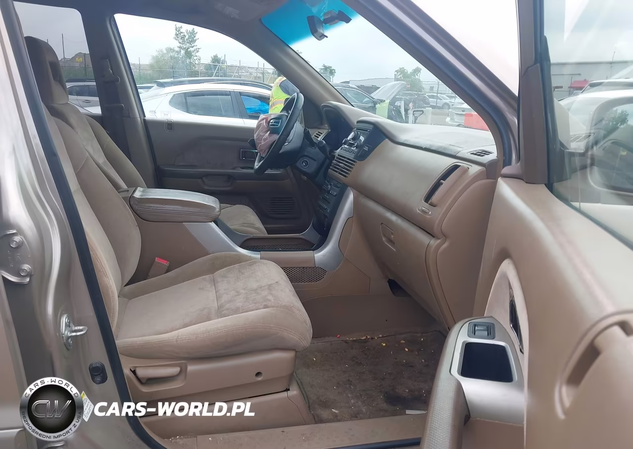 2005 Honda Pilot Ex VIN:2HKYF18425H503831 - 5