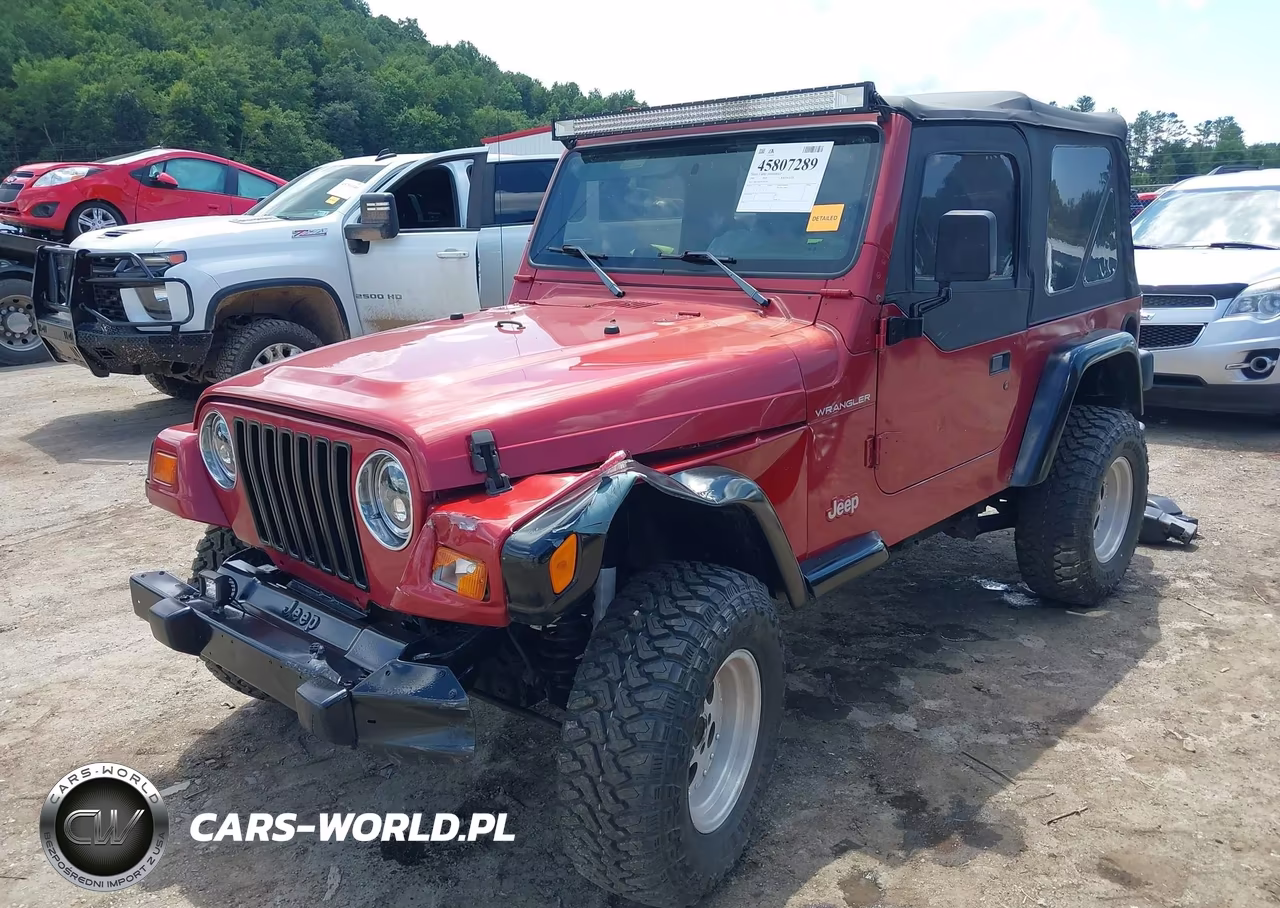 1998 Jeep Wrangler Se VIN:1J4FY29P1WP759796 - 2
