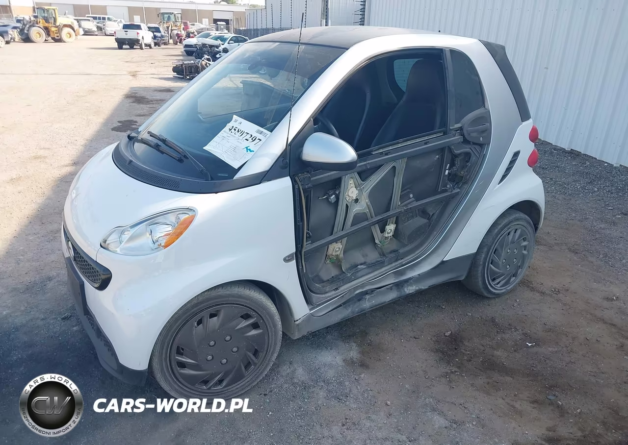 2014 Smart Fortwo Pure VIN:WMEEJ3BA6EK736495 - 2