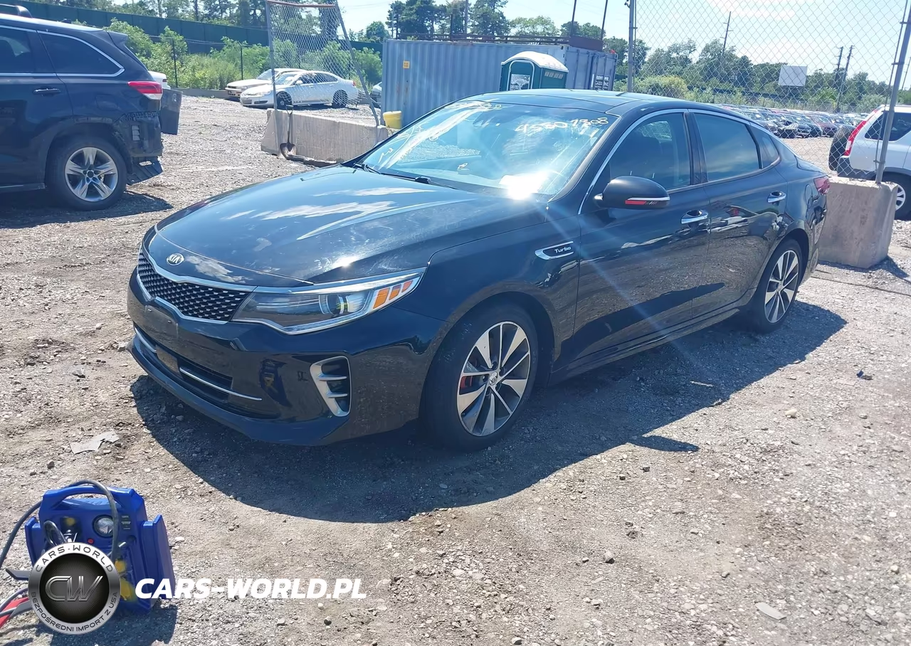 2016 Kia Optima Sx Turbo VIN:5XXGW4L29GG077265 - 2