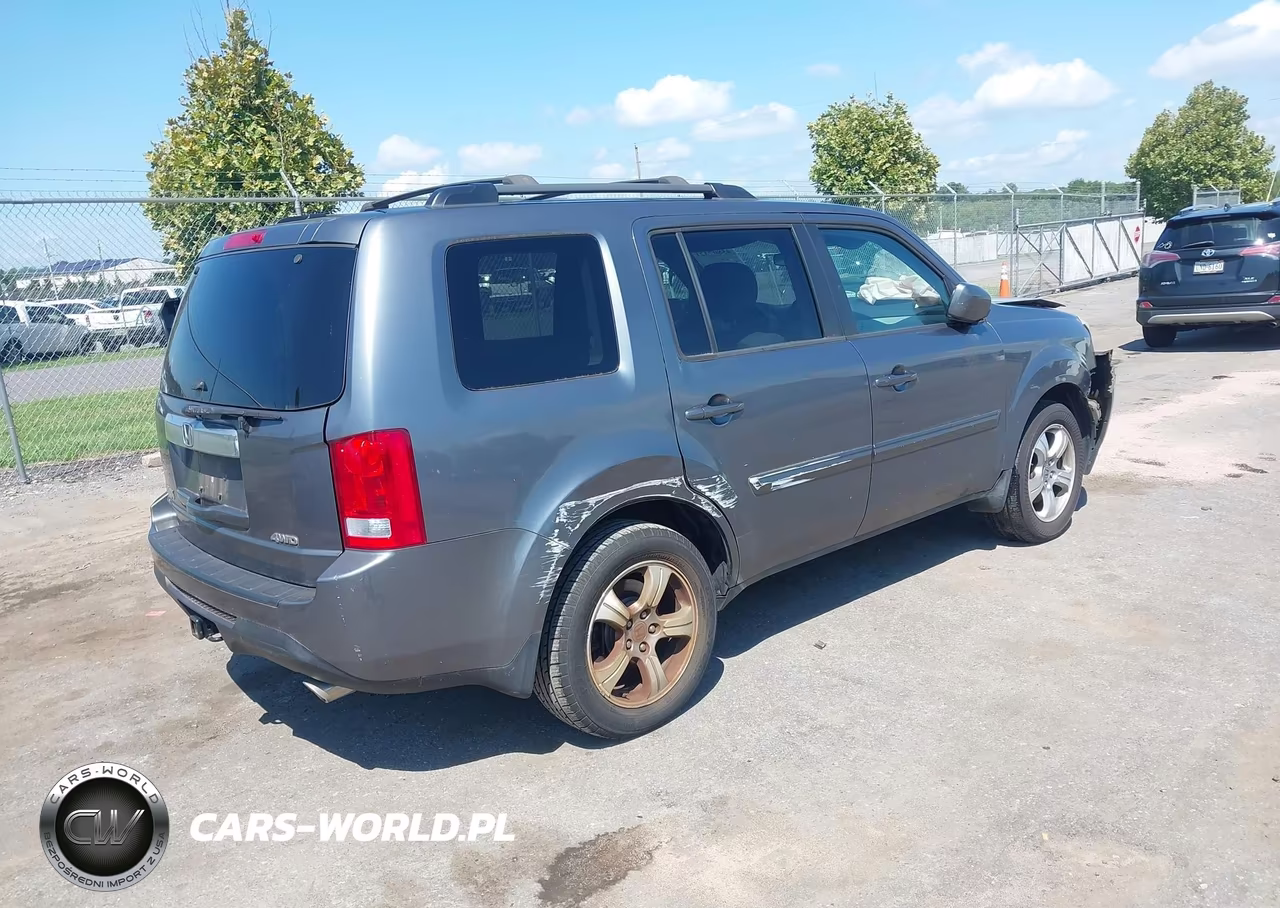 2013 Honda Pilot Ex VIN:5FNYF4H40DB025665 - 4