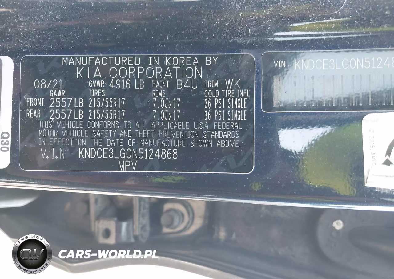 2022 Kia Niro Ev Ex Premium VIN:KNDCE3LG0N5124868 - 9