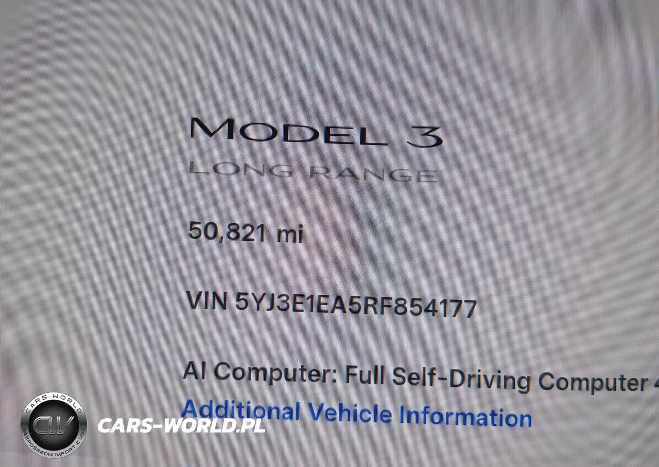 2024 Tesla Model 3 Long Range Dual Motor All-Wheel Drive-Rear-Wheel Drive VIN:5YJ3E1EA5RF854177 - 14