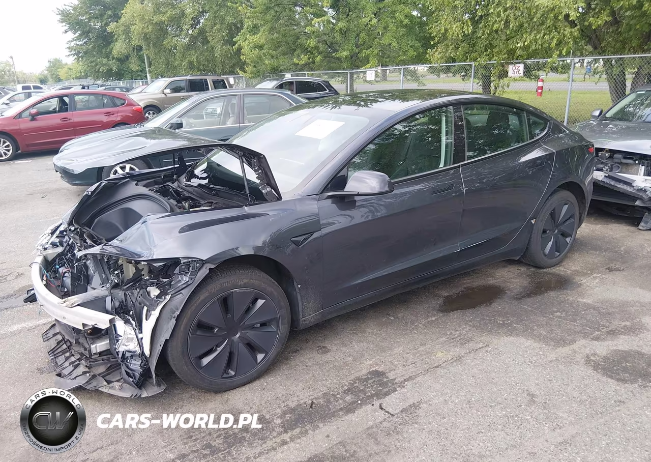 2024 Tesla Model 3 Long Range Dual Motor All-Wheel Drive-Rear-Wheel Drive VIN:5YJ3E1EA5RF854177 - 2