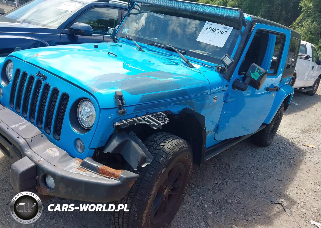 2017 Jeep Wrangler Unlimited Winter VIN:1C4BJWEG2HL570705 - 2