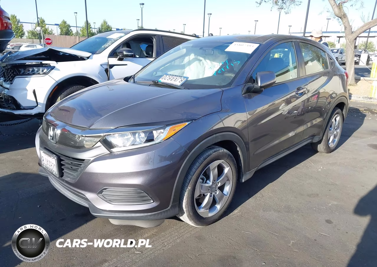 2019 Honda Hr-V Lx VIN:3CZRU5H31KG712212 - 2