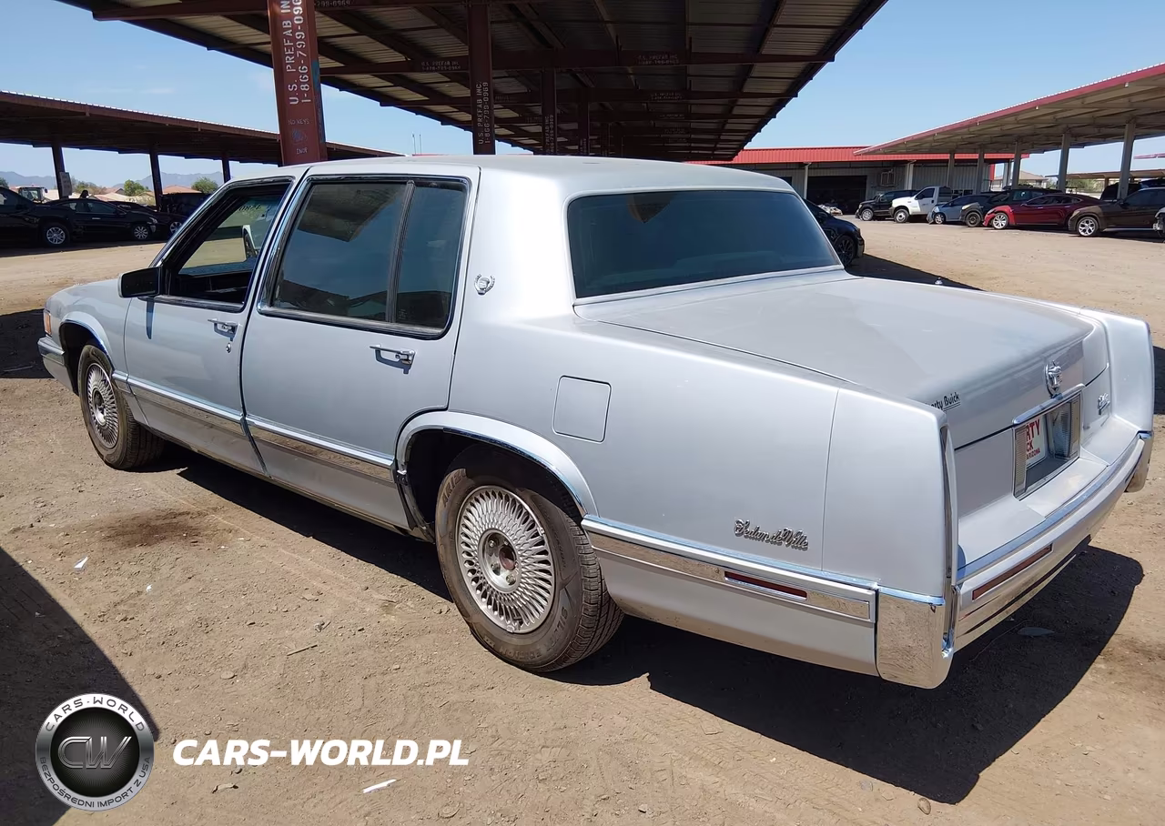 1993 Cadillac Deville VIN:1G6CD53B0P4313857 - 3