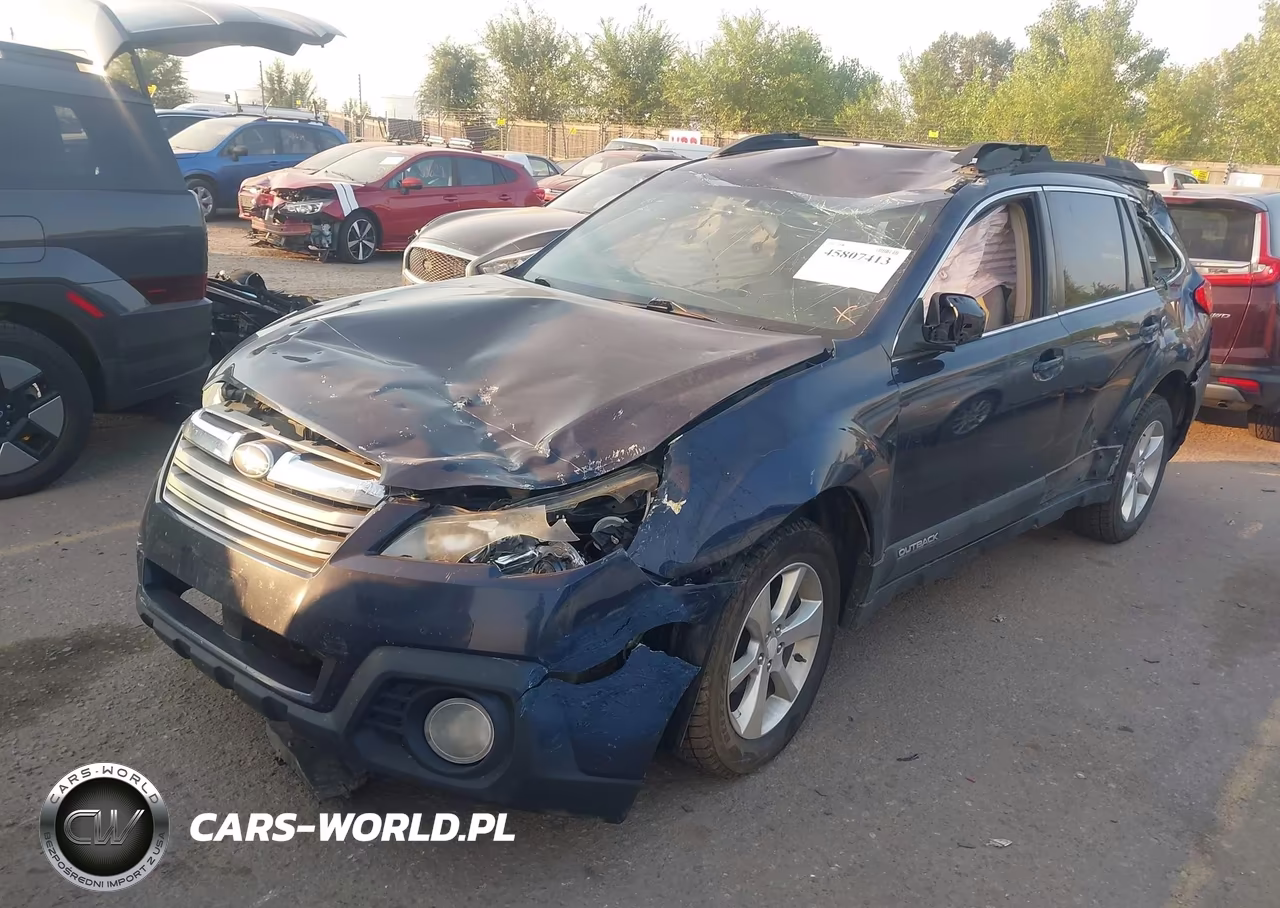 2014 Subaru Outback 2.5I VIN:4S4BRCAC6E3277682 - 2