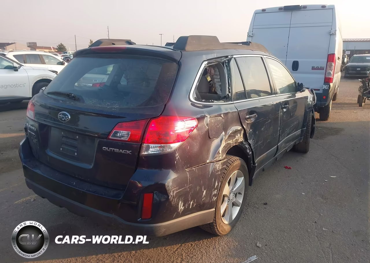 2014 Subaru Outback 2.5I VIN:4S4BRCAC6E3277682 - 4