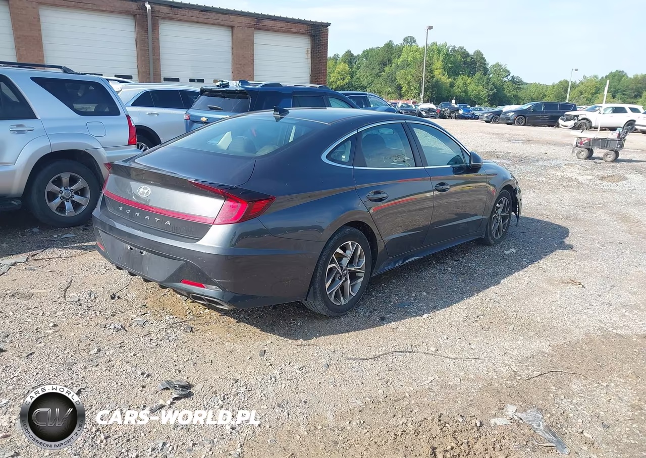 2020 Hyundai Sonata Sel VIN:5NPEL4JA9LH051290 - 4