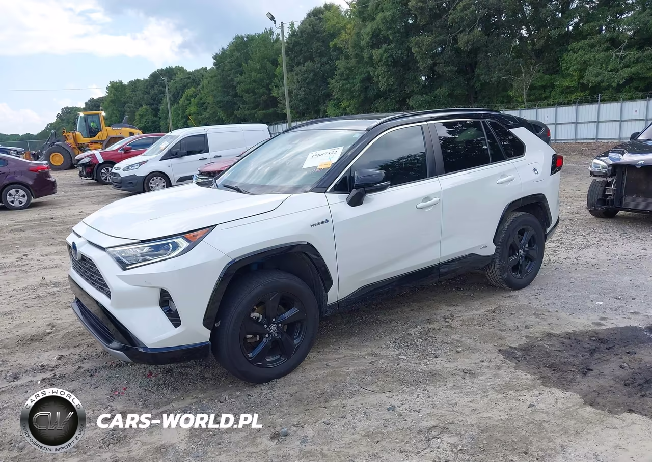 2019 Toyota Rav4 Hybrid Xse VIN:2T3EWRFV7KW008736 - 2