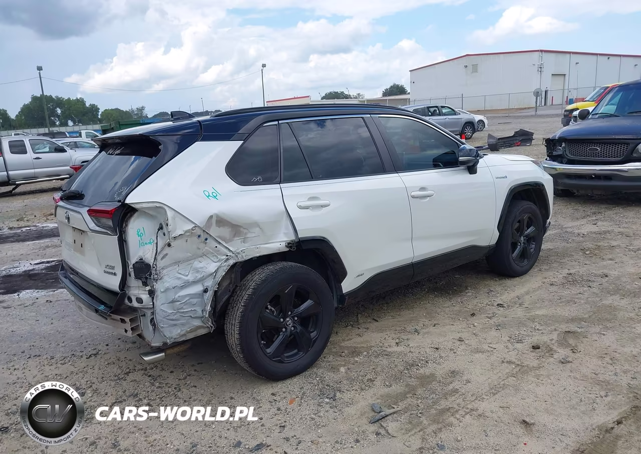 2019 Toyota Rav4 Hybrid Xse VIN:2T3EWRFV7KW008736 - 4