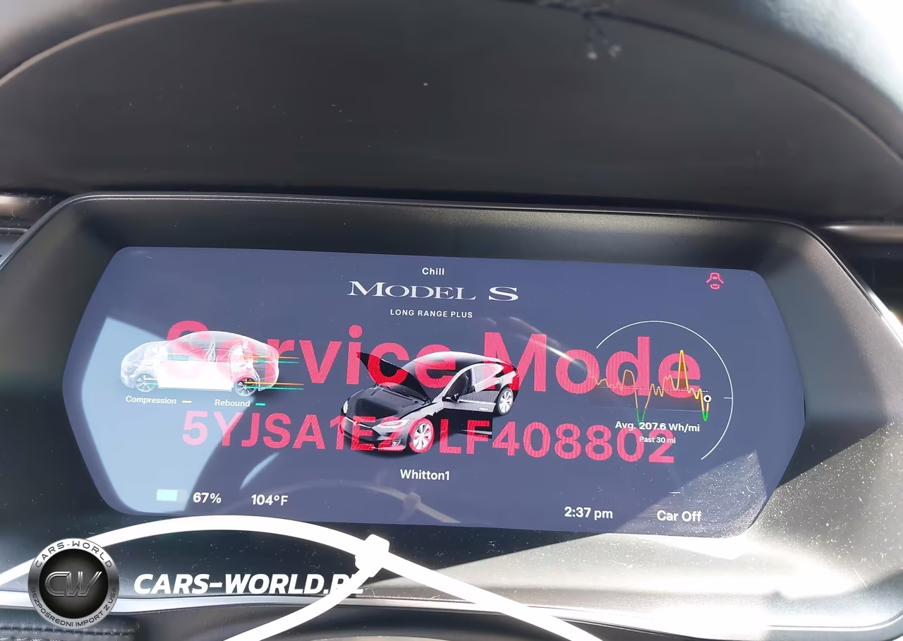 2020 Tesla Model S Long Range Dual Motor All-Wheel Drive-Long Range Plus Dual Motor All-Wheel Drive VIN:5YJSA1E29LF408802 - 7