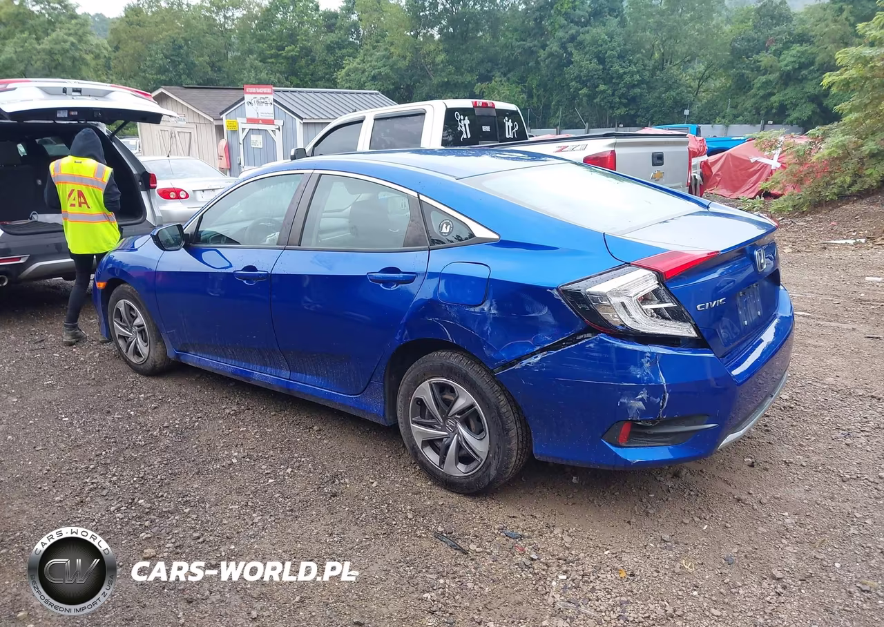 2021 Honda Civic Lx VIN:2HGFC2F69MH553516 - 3