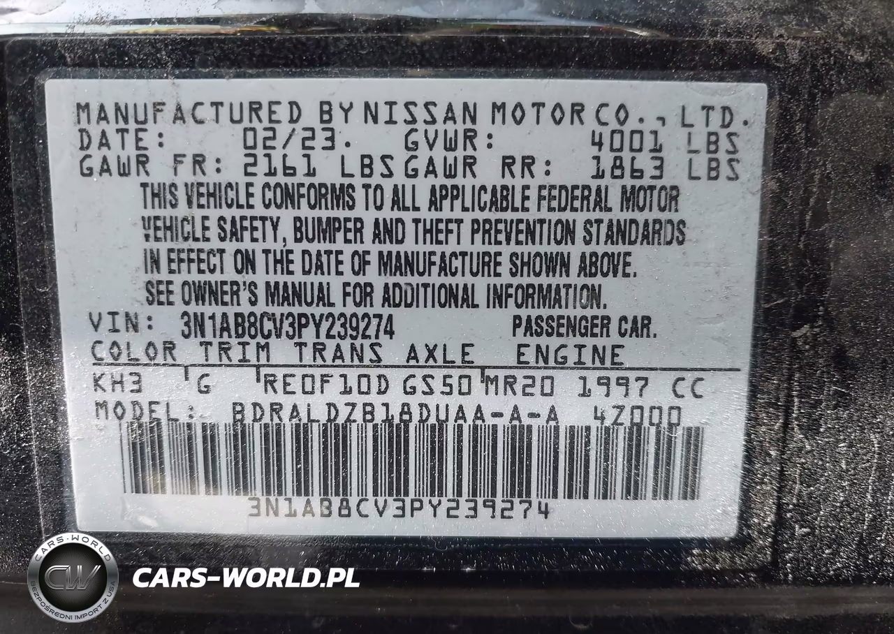 2023 Nissan Sentra Sv Xtronic Cvt VIN:3N1AB8CV3PY239274 - 9