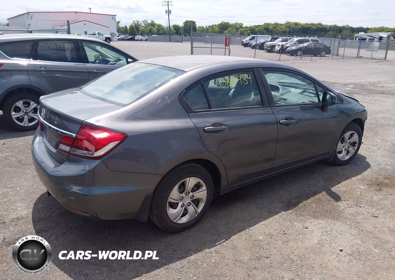 2013 Honda Civic Lx VIN:2HGFB2F53DH594492 - 4