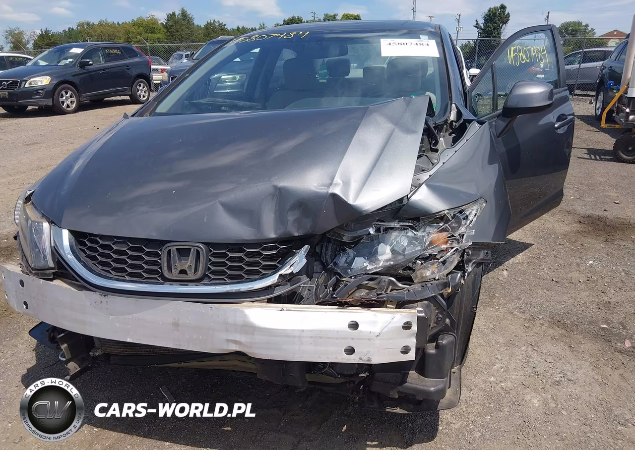 2013 Honda Civic Lx VIN:2HGFB2F53DH594492 - 6