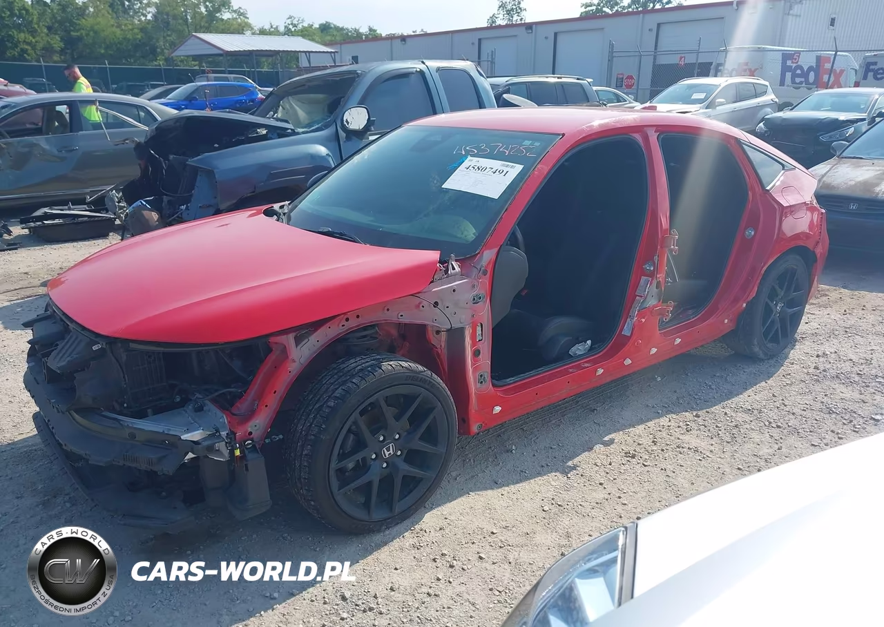 2022 Honda Civic Sport VIN:19XFL2H84NE017311 - 2