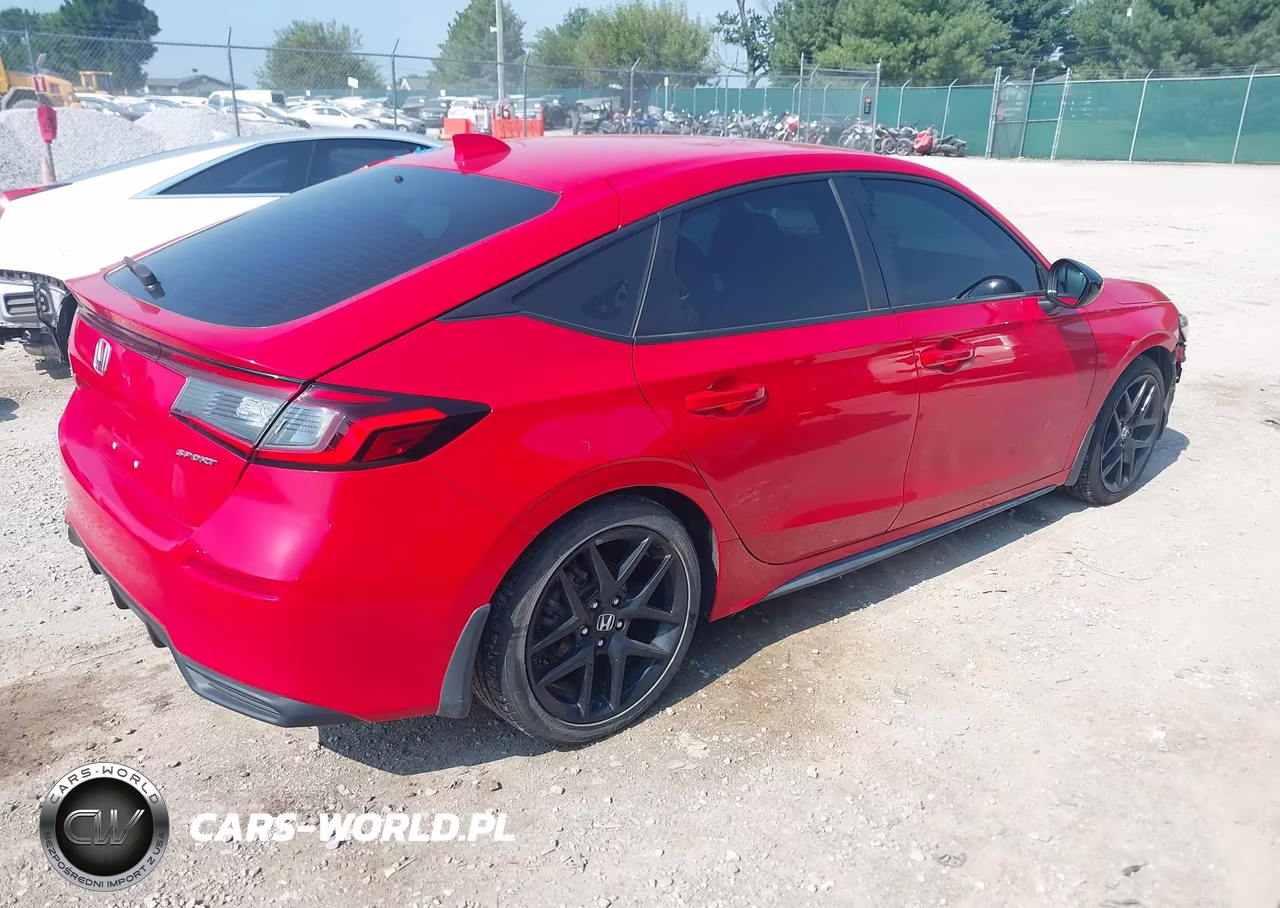 2022 Honda Civic Sport VIN:19XFL2H84NE017311 - 4