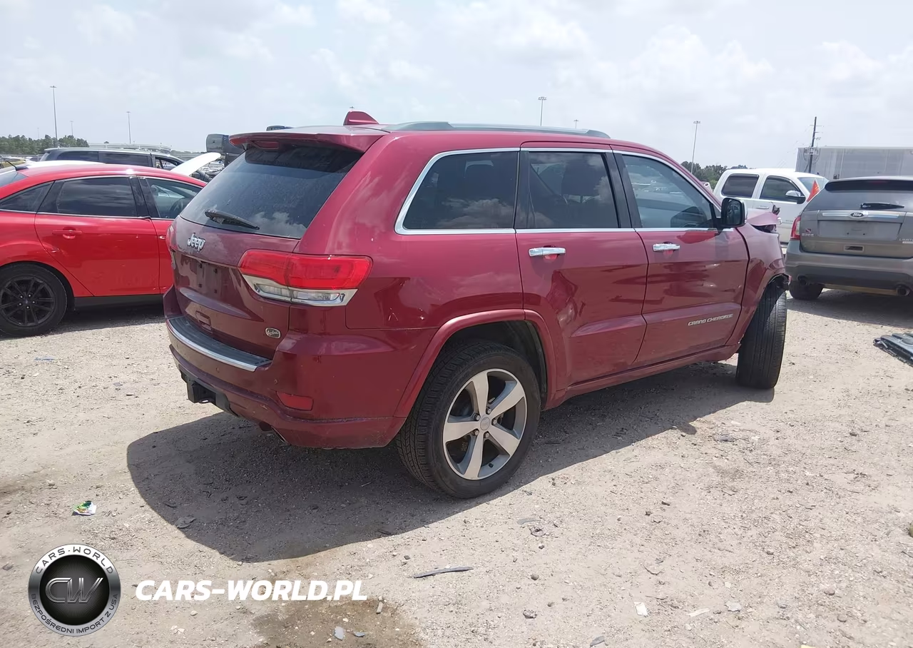 2015 Jeep Grand Cherokee Overland VIN:1C4RJECG3FC823099 - 4