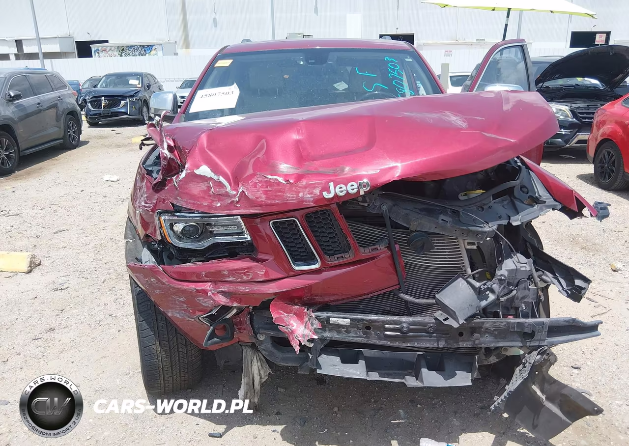 2015 Jeep Grand Cherokee Overland VIN:1C4RJECG3FC823099 - 6