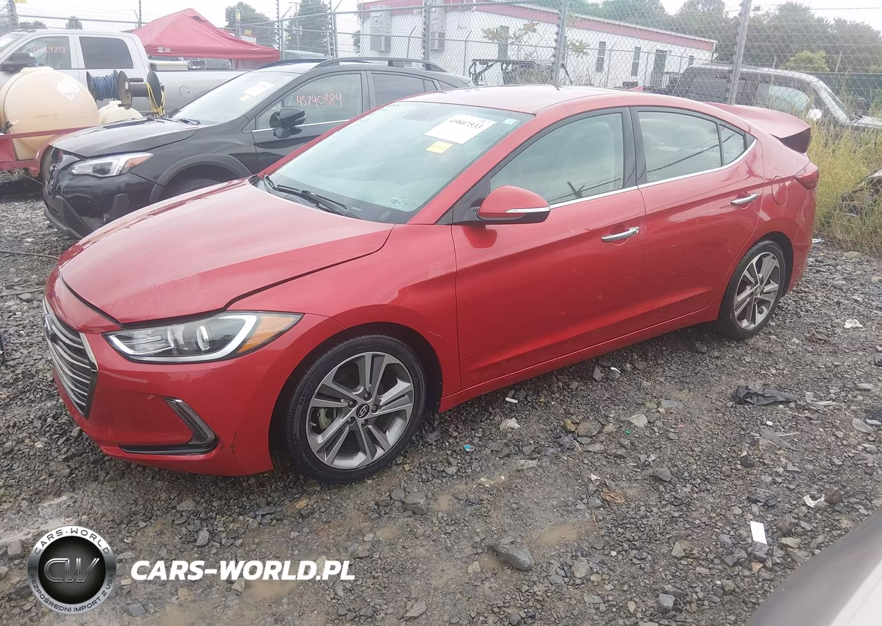 2017 Hyundai Elantra Limited VIN:5NPD84LF2HH055095 - 2