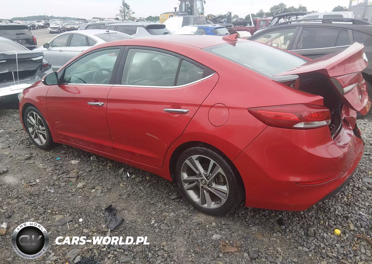 2017 Hyundai Elantra Limited VIN:5NPD84LF2HH055095 - 3