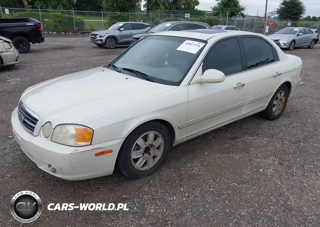 2004 Kia Optima Ex-Lx VIN:KNAGD126345365112 - 2