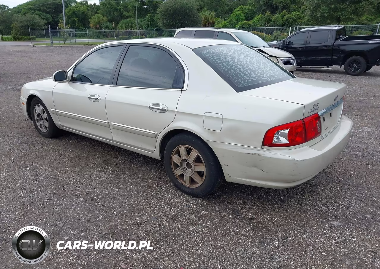 2004 Kia Optima Ex-Lx VIN:KNAGD126345365112 - 3