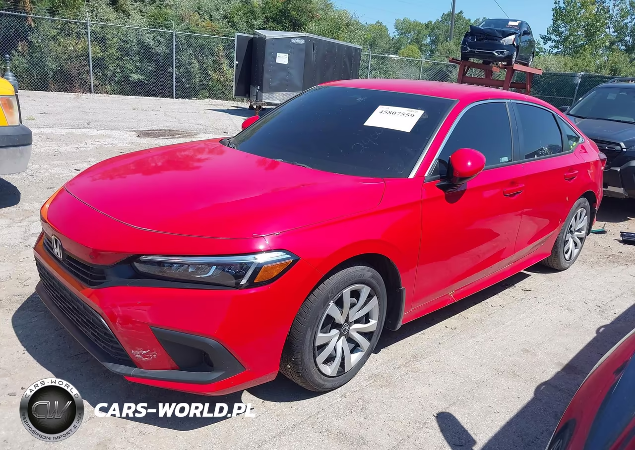2024 Honda Civic Lx VIN:2HGFE2F22RH530321 - 2