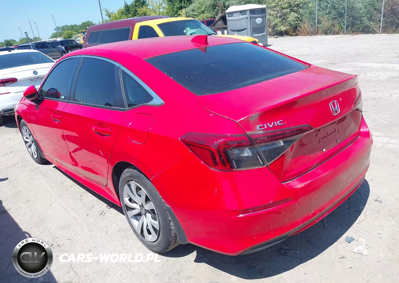 2024 Honda Civic Lx VIN:2HGFE2F22RH530321 - 3
