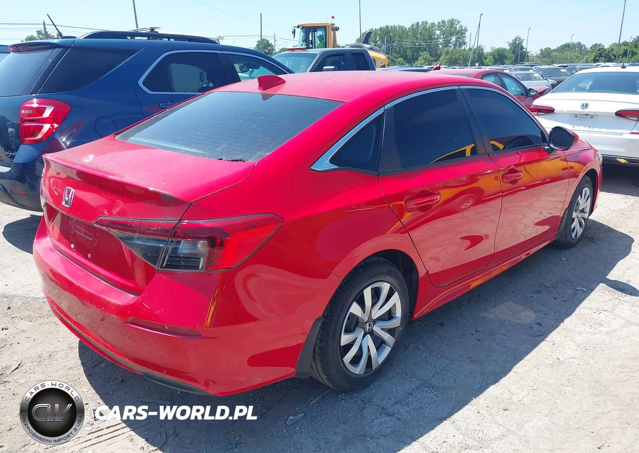 2024 Honda Civic Lx VIN:2HGFE2F22RH530321 - 4