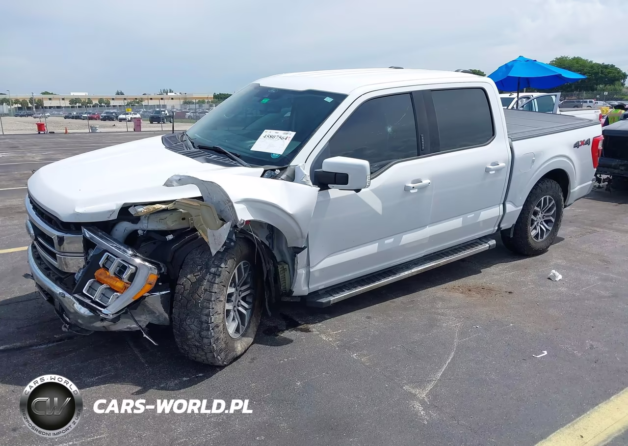 2021 Ford F-150 Lariat VIN:1FTFW1E80MKE86591 - 2