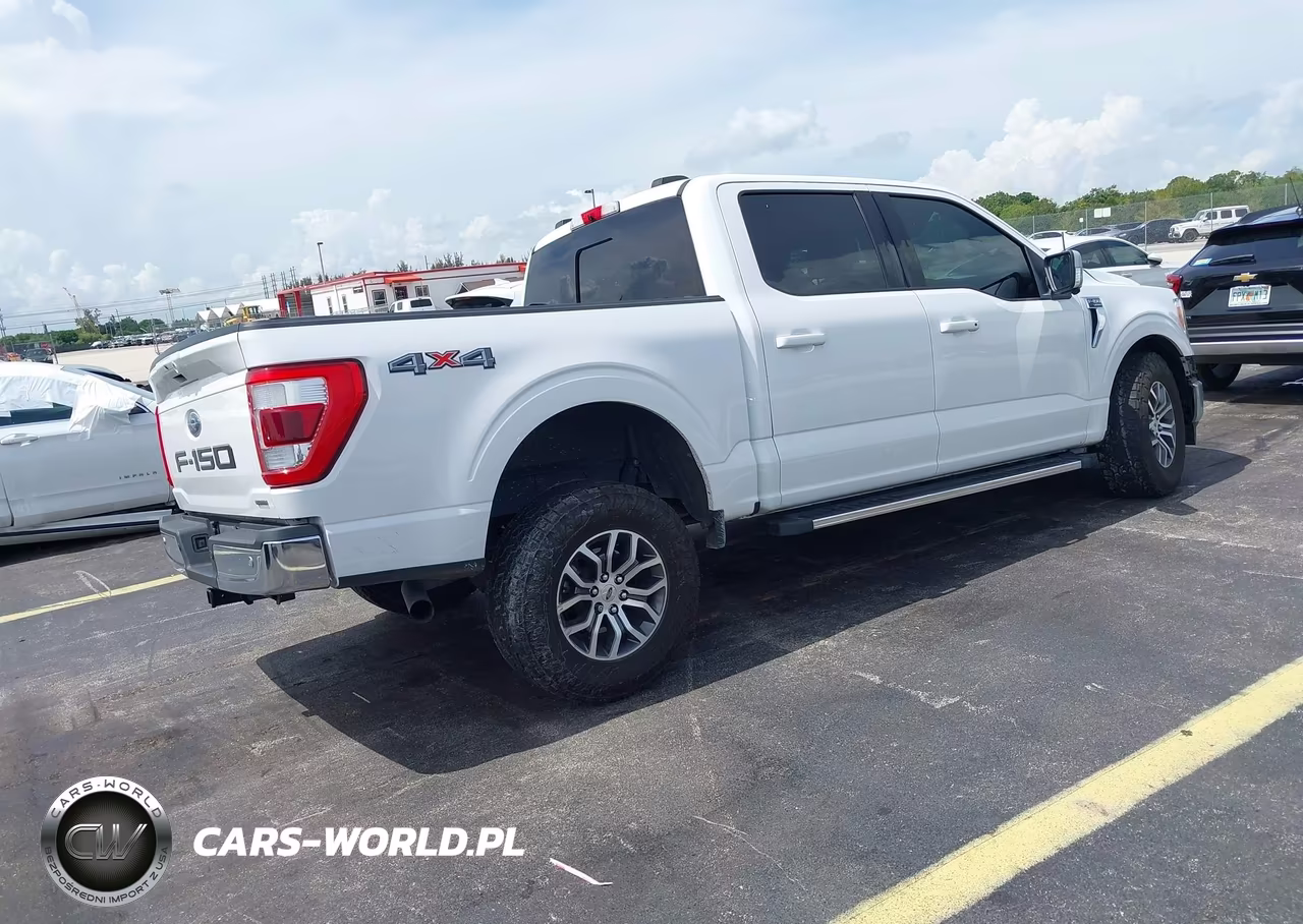 2021 Ford F-150 Lariat VIN:1FTFW1E80MKE86591 - 4