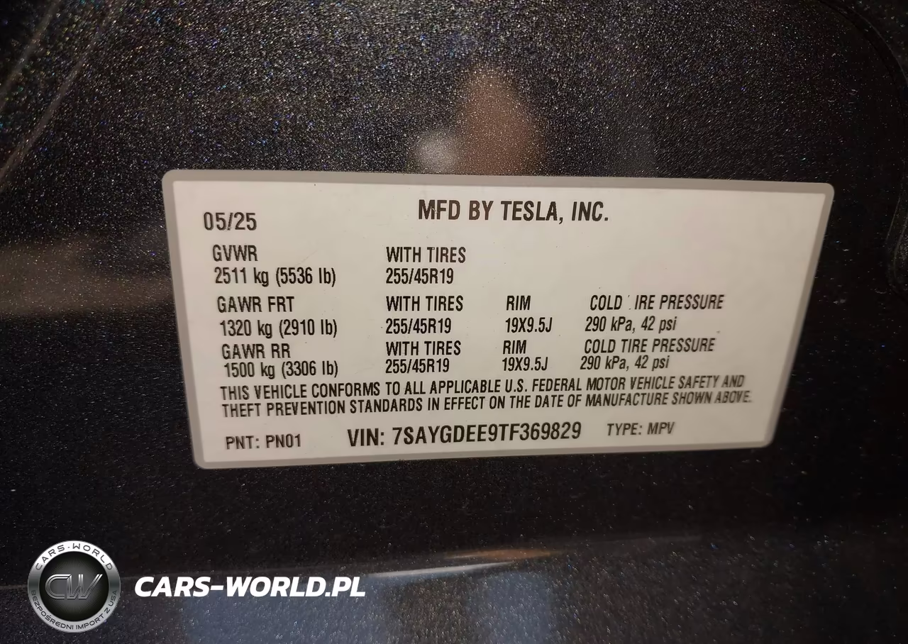 2026 Tesla Model Y All-Wheel Drive-Long Range Launch Series-Premium All-Wheel Drive VIN:7SAYGDEE9TF369829 - 9