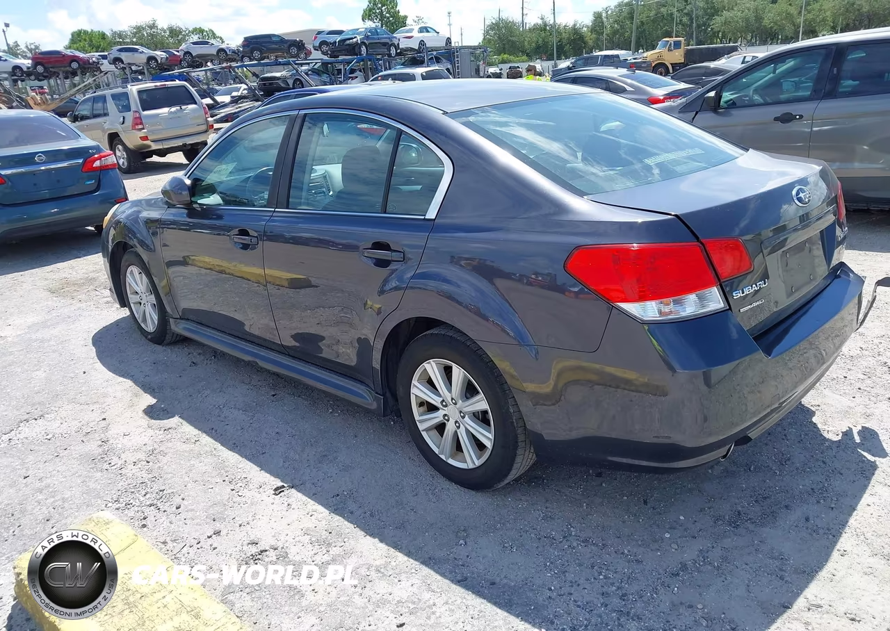2011 Subaru Legacy 2.5I Premium VIN:4S3BMBB65B3210153 - 3