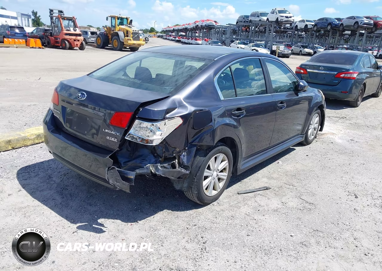 2011 Subaru Legacy 2.5I Premium VIN:4S3BMBB65B3210153 - 4