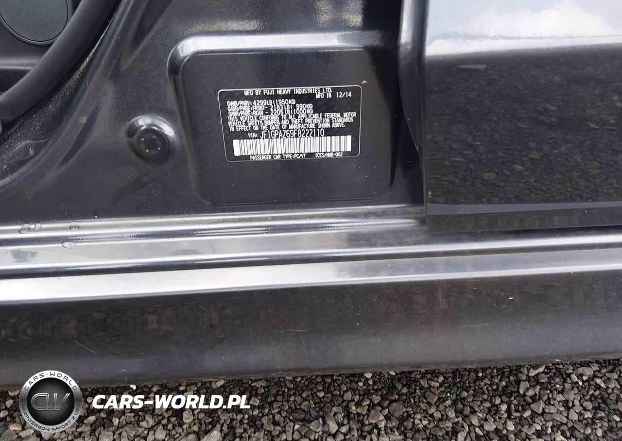 2015 Subaru Impreza VIN:JF1GPAZ69F8222110 - 9