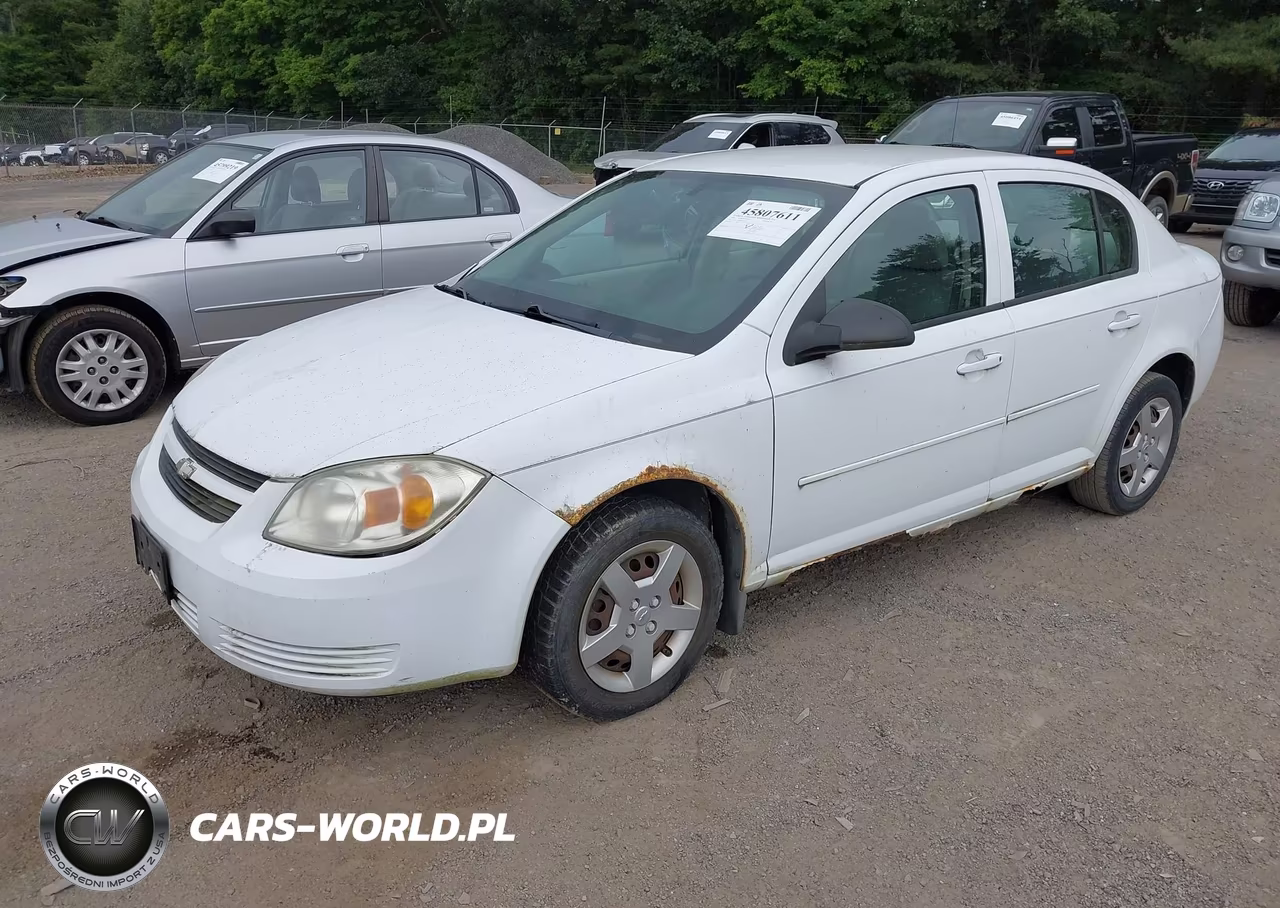 2008 Chevrolet Cobalt Ls VIN:1G1AK58F887119267 - 2