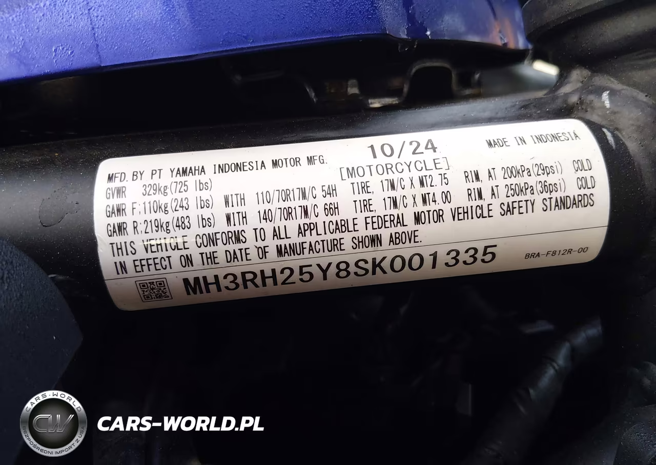 2025 Yamaha Yfz320 Ac VIN:MH3RH25Y8SK001335 - 10
