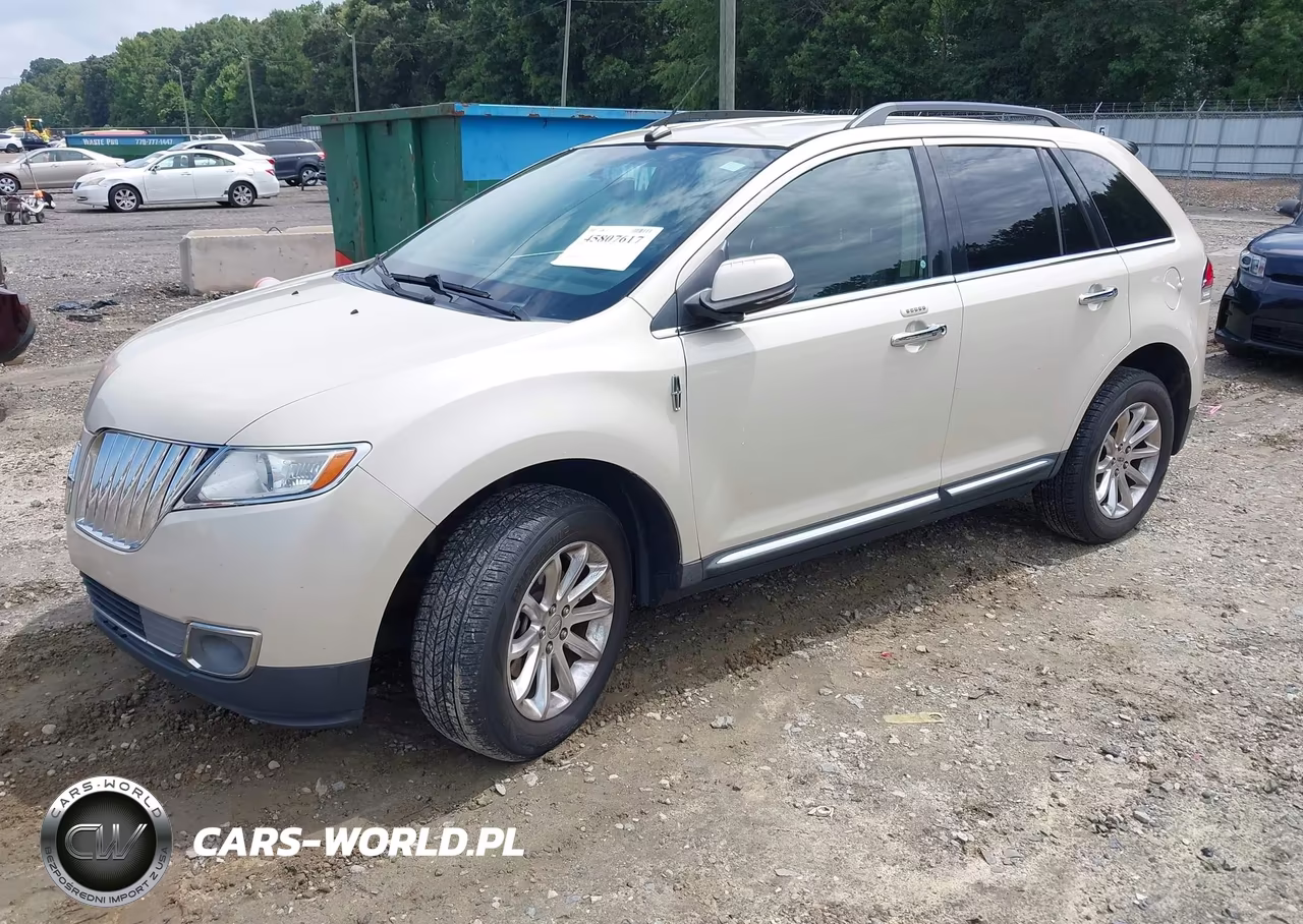 2015 Lincoln Mkx VIN:2LMDJ6JK3FBL34922 - 2