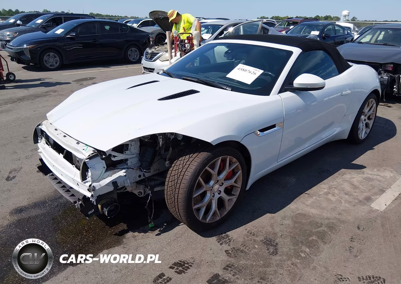 2016 Jaguar F-Type S VIN:SAJWA6FU6G8K22415 - 2
