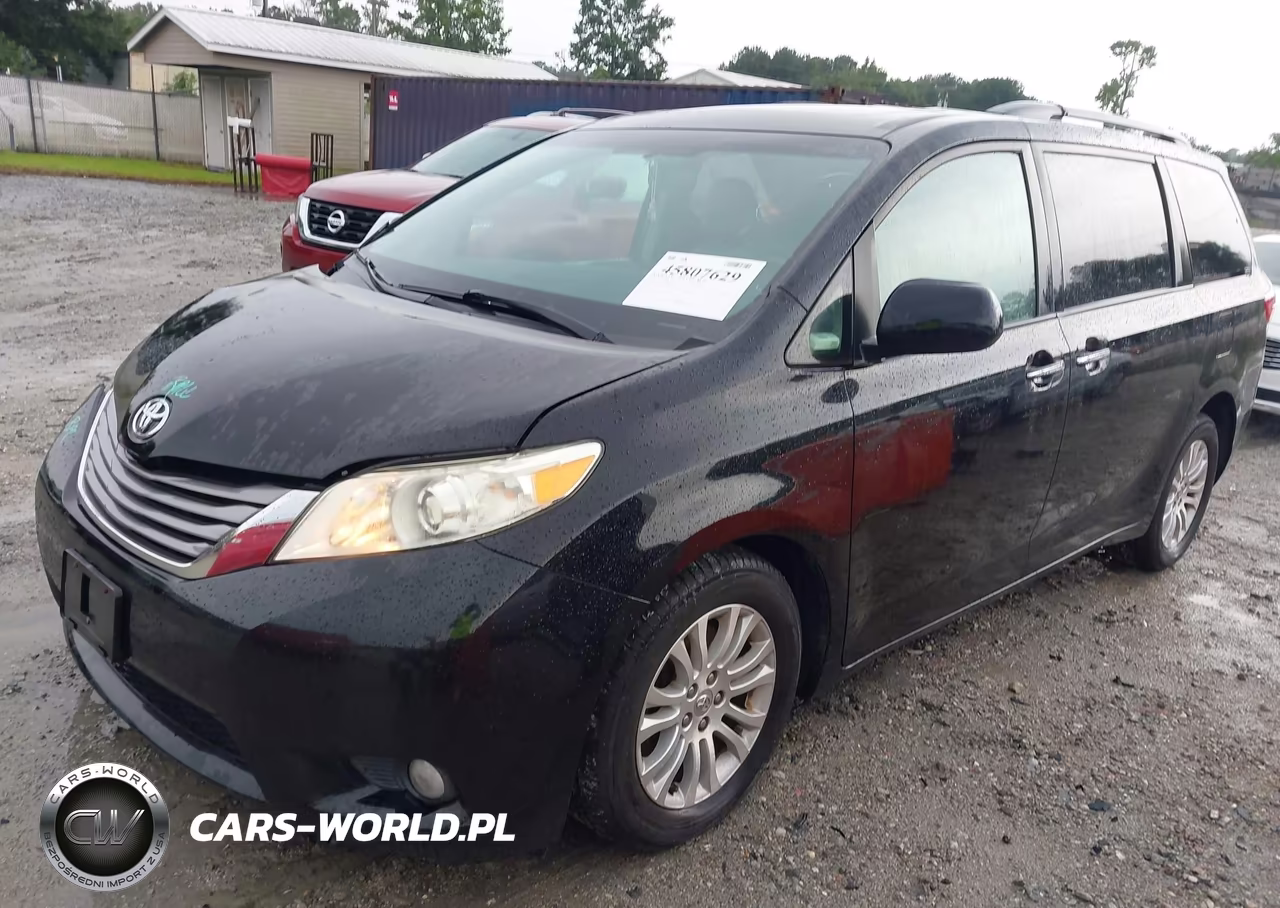 2017 Toyota Sienna Xle Premium 8 Passenger VIN:5TDYZ3DC9HS860454 - 2