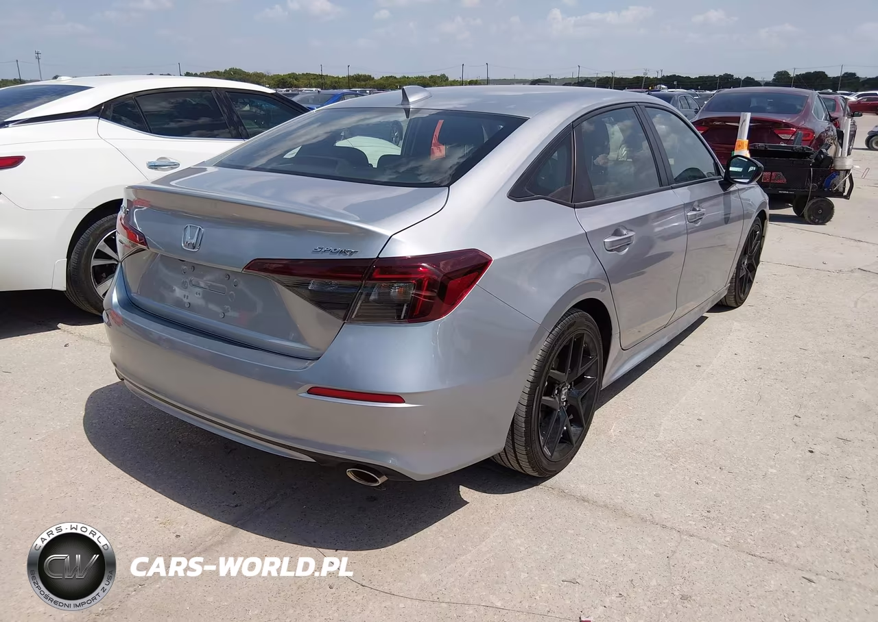 2025 Honda Civic Sport VIN:2HGFE2F58SH556177 - 4