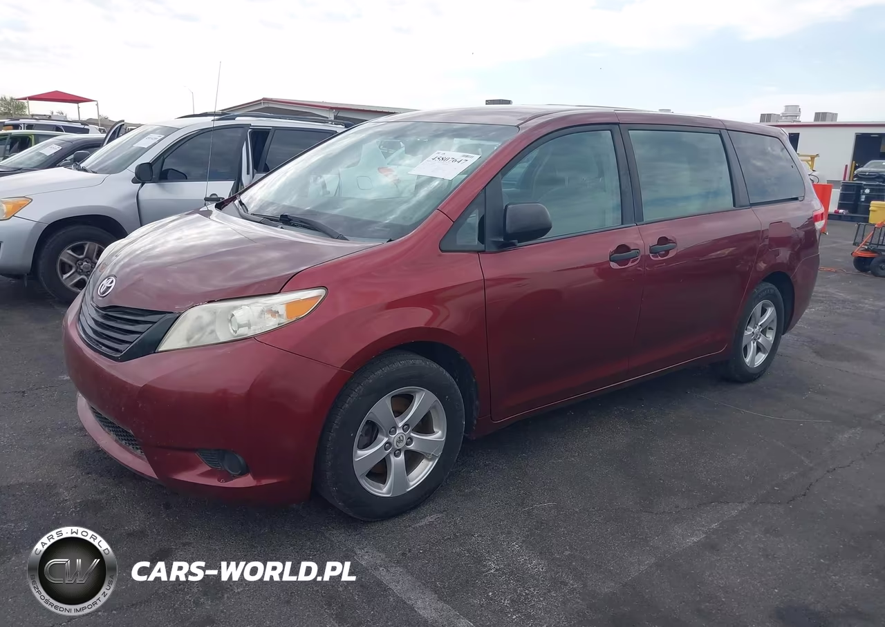 2012 Toyota Sienna Base 7 Passenger VIN:5TDKA3DC1CS009917 - 2